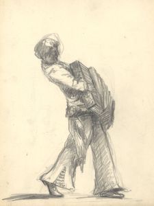 Marcus Adams - Set of 4 Early 20th Century Graphite Drawings, Portraits
