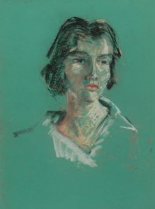 Gilbert Adams - Superb Mid 20th Century Pastel, Head Study