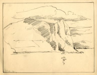 Marcus Adams - Three Early 20th Century Graphite Drawings, Coastal Scenes
