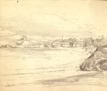 Marcus Adams - Five Early 20th Century Graphite Drawings, Coastal Landscapes