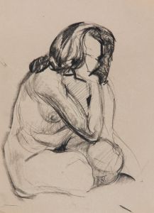 Gilbert Adams - Mid 20th Century Pastel, Life Study