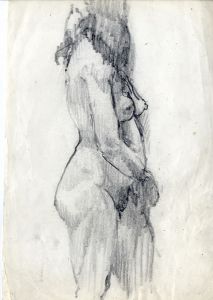 Marcus Adams - Early 20th Century Graphite Drawing, Nude