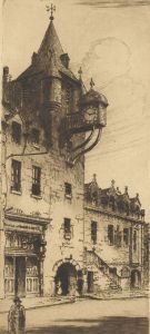 Charles Herbert Clark (b.1890) - Pair of Early 20th Century Etchings