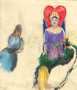 Gilbert Adams - Mid 20th Century Pastel, Figures in Costume