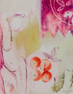 Emma Stonghon - Contemporary Mixed Media, Body and Apples