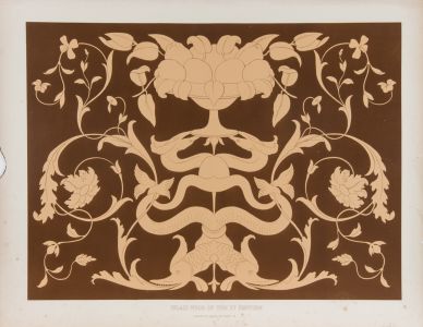 Lewis Gruner - Excellent 1850 Chromolithograph, House of the Labyrinth