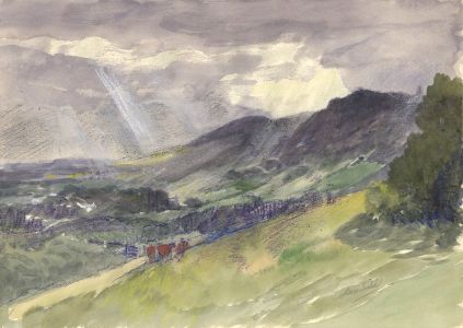 Mid 20th Century Mixed Media - Box Hill, Surrey
