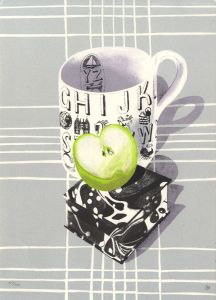 Glynn Boyd Harte - Limited Edition Contemporary Lithograph, The Alphabet Mug