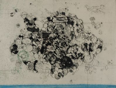 Assadour Bezdikian - Limited Edition 1969 Etching, Morphologies Eclatées