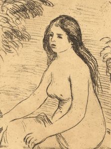 After Auguste Renoir - Early 20th Century Lithograph, Nude