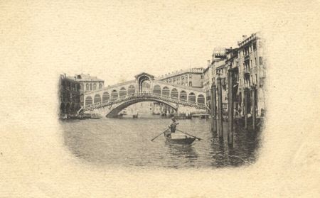 20th Century Photograph - The Rialto Bridge, Venice