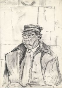 Eugen Spiro - Mid 20th Century Lithograph, Study of a Man