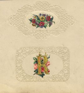 Early 20th Century Mixed Media - Floral Pattern
