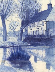 Geoffrey Richard Mortimer - Mid 20th Century Mixed Media, Saxstead Suffolk