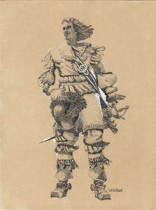 I.J. Matthews - Mid 20th Century Mixed Media, Ready for War