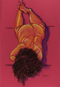 Carl F. Hodgson - Contemporary Pastel, Nude Study