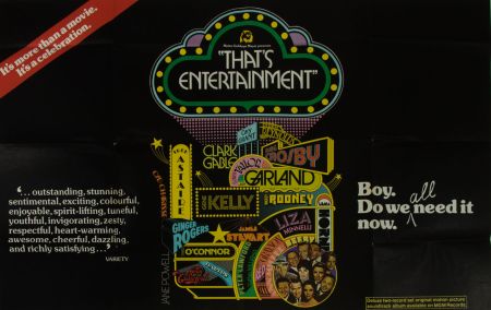 1974 Lithograph - Original Vintage Film Poster "That's Entertainment"