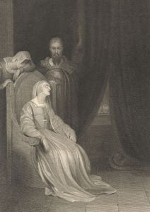 J. Parker - Monochrome 1796 Engraving, King Henry VIII