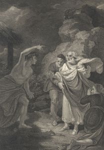  Luigi Schiavonetti - Monochrome 1792 Engraving, King Lear