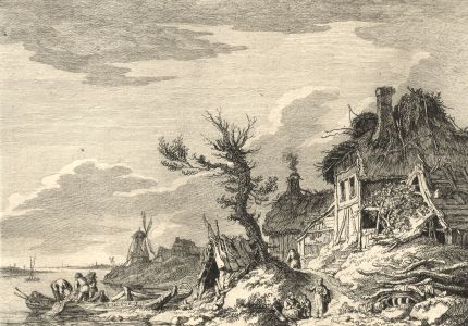 Franz Edmund Weirotter (1733 - 1771) - Early 20th Century Etching, Normandy