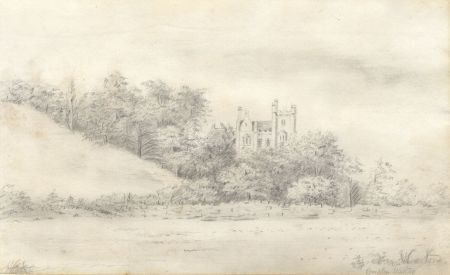 Elizabeth Hill - Early 19th Century Graphite Drawing, Compton Hartley