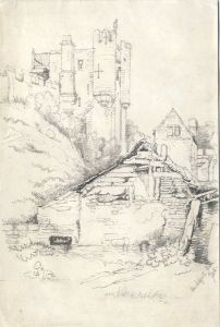 Samuel Gillespie Prout  - Early 19th Century Graphite Drawing, Micklegate York