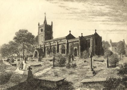 James Chalmers Park - Late 19th Century Etching, Whitkirk Church