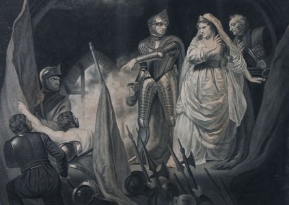 After John Opie RA - 1796 Engraving, King Henry the Sixth