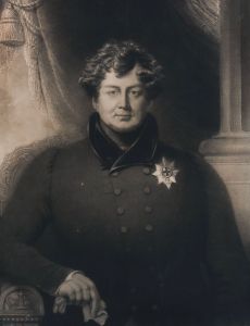 James Bromley - 1827 Mezzotint, George IV