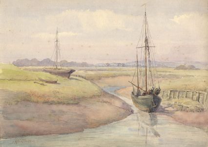 James Allen Shuffrey BWS - Early 20th Century Watercolour, Highbridge