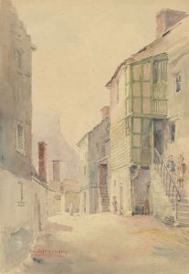 James Allen Shuffrey BWS - Early 20th Century Watercolour, Bakehouse Close