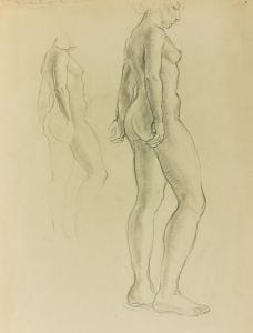 Elinor Bellingham-Smith - Early 20th Century Graphite Drawing, Nudes Studies