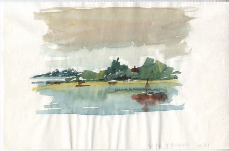 Sydney Vale FRSA - Mid 20th Century Watercolour, Landscape View