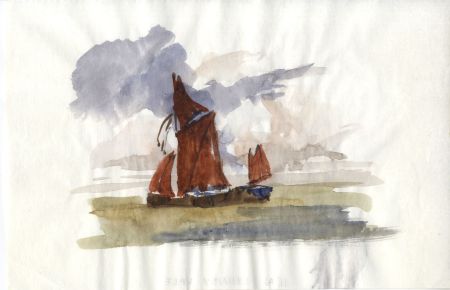 Sydney Vale FRSA - Mid 20th Century Watercolour, Sailing