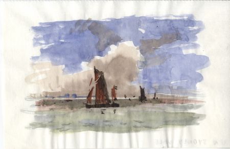 Sydney Vale FRSA - Mid 20th Century Watercolour, Out at Sea