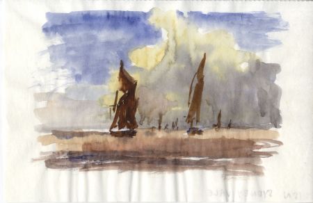 Sydney Vale FRSA - Mid 20th Century Watercolour, Sea View