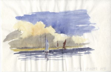 Sydney Vale FRSA - Mid 20th Century Watercolour, Sailing Boats