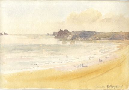 Austin Blomfield - Mid 20th Century Watercolour, Giltar Point