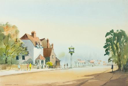 Sydney Vale FRSA - Mid 20th Century Watercolour, The White Hart