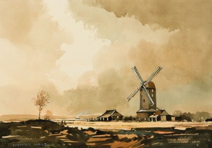 Sydney Vale FRSA - Mid 20th Century Watercolour, Old Mill, Hornichurch