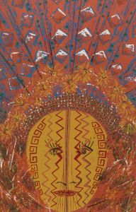 Aisla C. McColville Oxline - 1985 Lithograph, Papua New Guinea