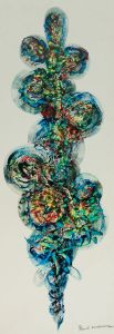 Paul mann FRSA (1907-1994) - Mid 20th Century Mixed Media, Abstract Composition
