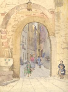 Dorothy Willis - Mid 20th Century Watercolour, Archway
