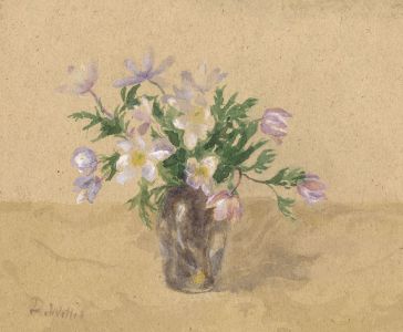 Dorothy Willis - Mid 20th Century Watercolour, Flowers in Vase