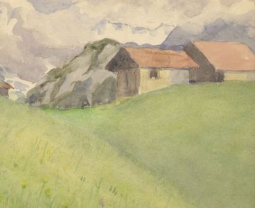 Dorothy Willis - Mid 20th Century Watercolour, Alpine Landscape