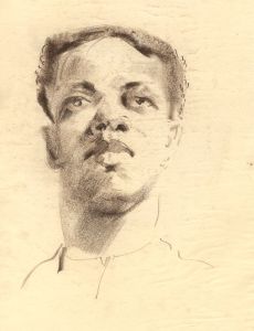 Georg Mayer-Marton - Mid 20th Century Pastel, Portrait