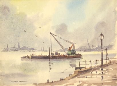 Sydney Vale FRSA - Mid 20th Century Watercolour, Bugsby's Reach