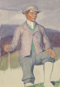 Harold Dearden (1888-1962) - Mid 20th Century Oil, Portrait of a Farmer