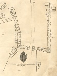 Set of 2 1813 Engravings - Estate Plans