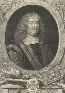 Robert White - 1700 Engraving, Portrait of Edward Earle of Clarendon